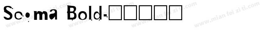 Segma Bold字体转换